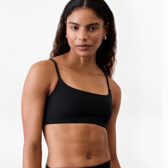 Athleta Other - NWT Athleta Scoop Black Bikini Top Size Small A-C